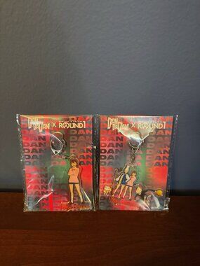 NEW x2 Dandadan Dan da Dan Acrylic Keychain Anime Momo Round 1 Anime Toy Merch
